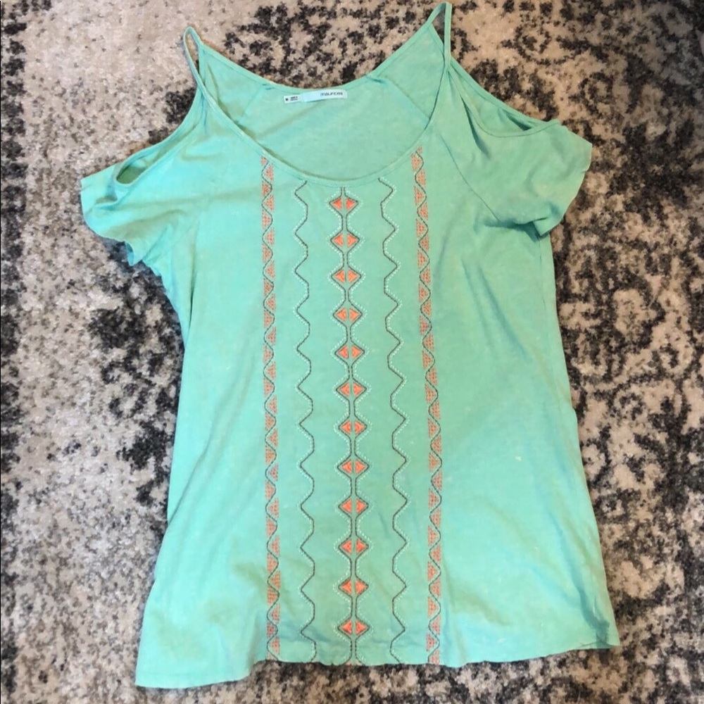 Cold shoulder top